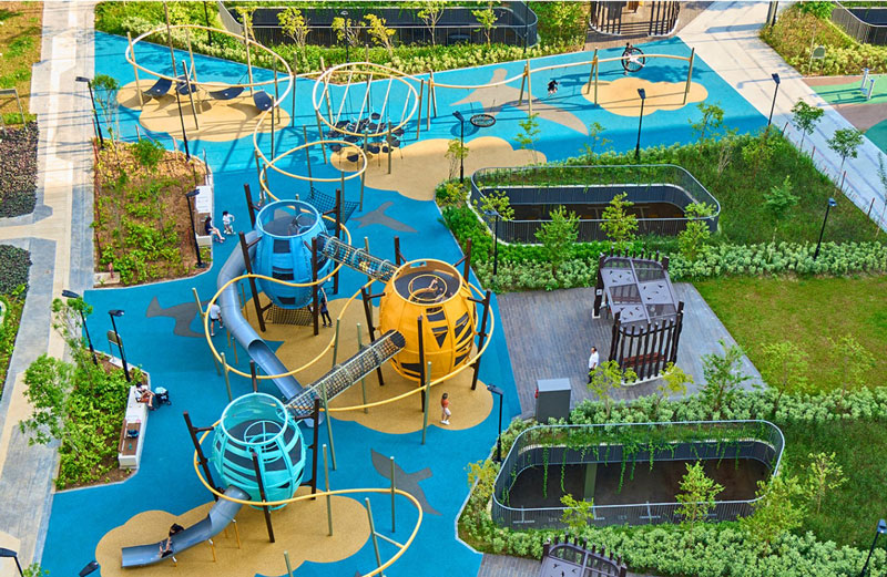 Игровое пространство Rivervale Shores, Сингапур