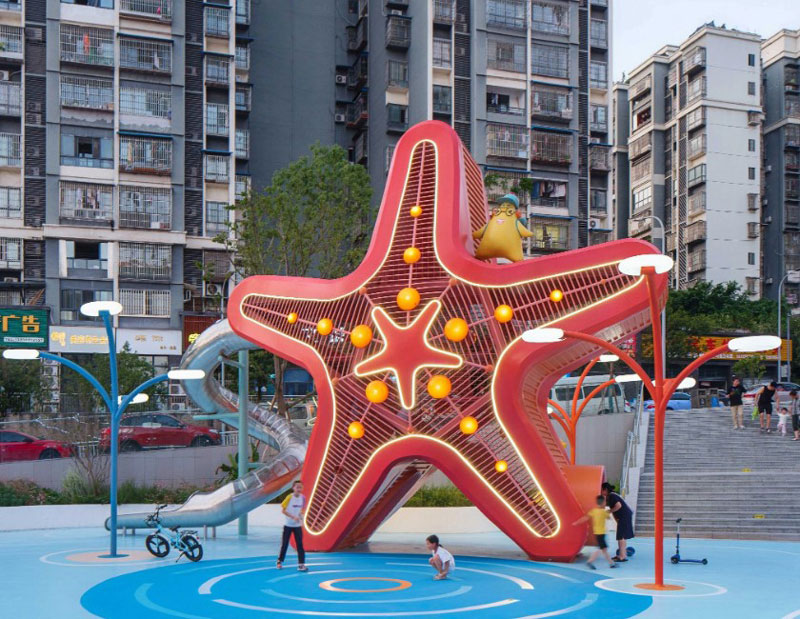 Игровой комплекс-морская звезда
