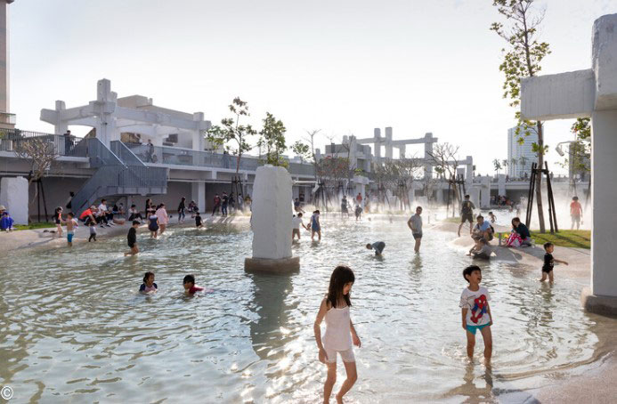 Водный парк в Китае Водный парк в Китае